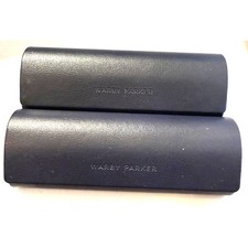 Warby Parker Set of 2 Blue Magnetic Glasses Cases