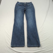 Wrangler Jeans Womens 5 32 Blue Boot Cut Stretch Western Cowgirl Boho Rodeo