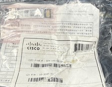 NEW Sealed Cisco SFP-10G-SR-S packaging is beat up