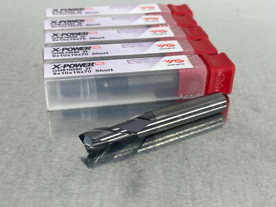 (5) YG1 9mm Carbide End Mill 2 Flute X-Power Pro GM810090