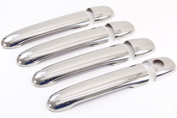 Set Edelstahl TüRgriffe Blenden Chrom FüR VW Polo 6N Sharan 1995-2010-image