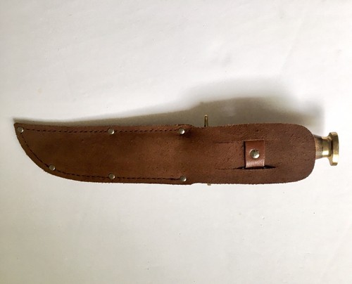 Clip Point Hunting Knife 6 in Blade Stainless Steel Made in Pakistan With Sheath - Picture 5 of 6