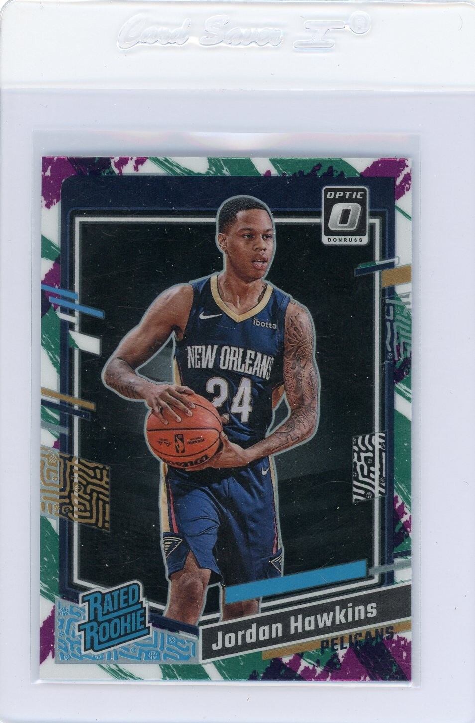 2023-24 Donruss Optic Basketball JORDAN HAWKINS Jazz Rated Rookie #238