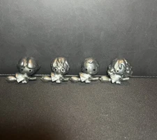 Harry Potter OOSHIES Pencil Toppers 4 Titanium Flying On Brooms