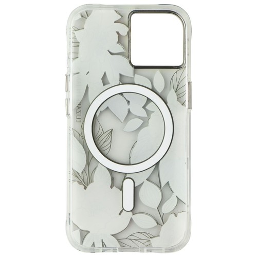 Elizabeth James Étui pour Magsafe pour IPHONE 14/13 - Fleurs En Bordeaux - Photo 3 sur 3