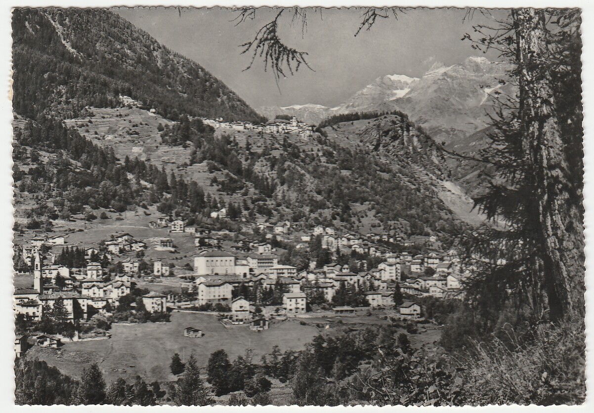CHIESA VALMALENCO - SONDRIO - VIAGG. 1969 -21387-