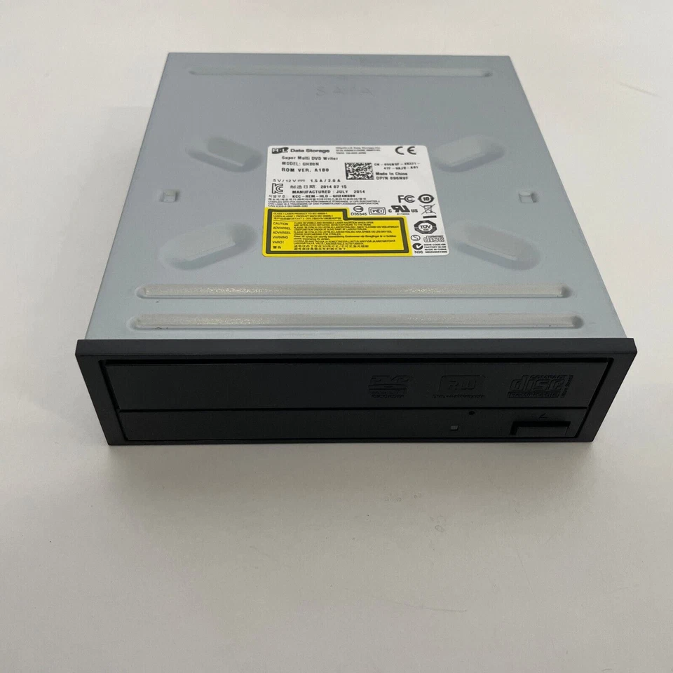 Genuine Hitachi LG GHB0N DVD±RW Dual Layer 16X SATA Optical Drive Dell 096N9F - Image 4 of 4