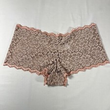 NWOT Maidenform All Over Lace Boy-Short Panties Size 7