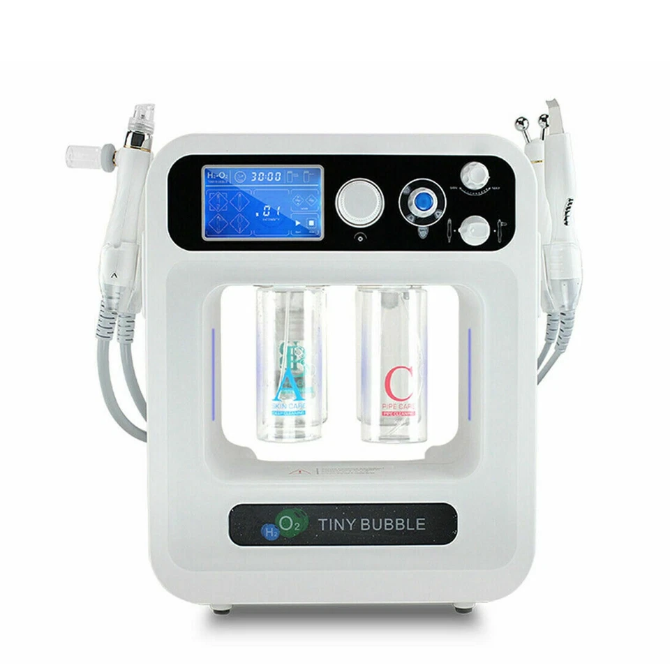 4IN1 Facial Hydro Water Dermabrasion Deep Cleansing Skin Scrubber Machine - Image 3 of 4