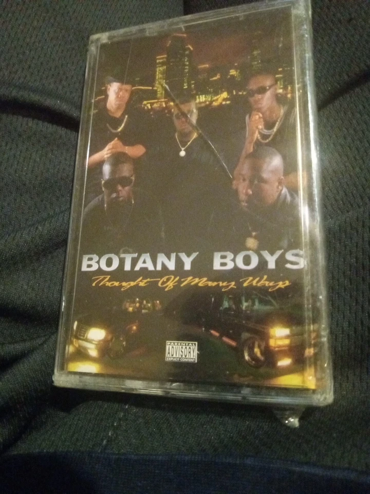 BOTANY BOYS-THOUGHT OF MANY WAYS, CASSETTE TEXAS GANGSTA RAP FUNK '96 **SEALED** - Image 2 of 4