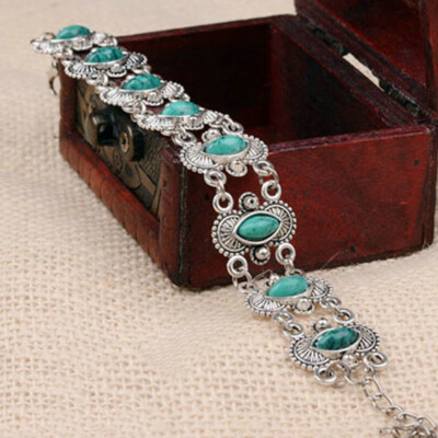 アクセサリー Vintage Silver Turquoise Bangle 925 s-l400.jpg