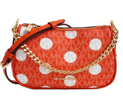 Michael Kors Tasche Umhängetasche Carmela SM Pouchette Xbody ohne Anhänger