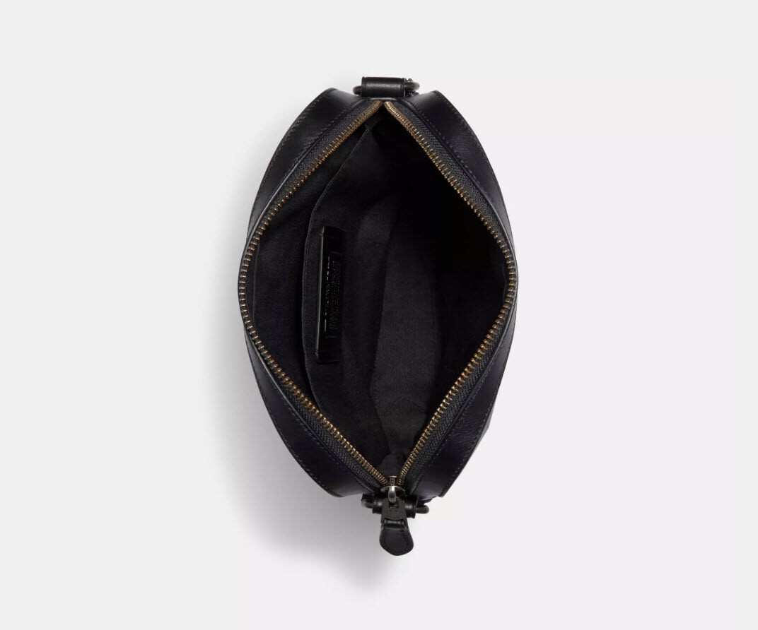 Coach Houston Flight Bag In Signature Leather Black, Unisex