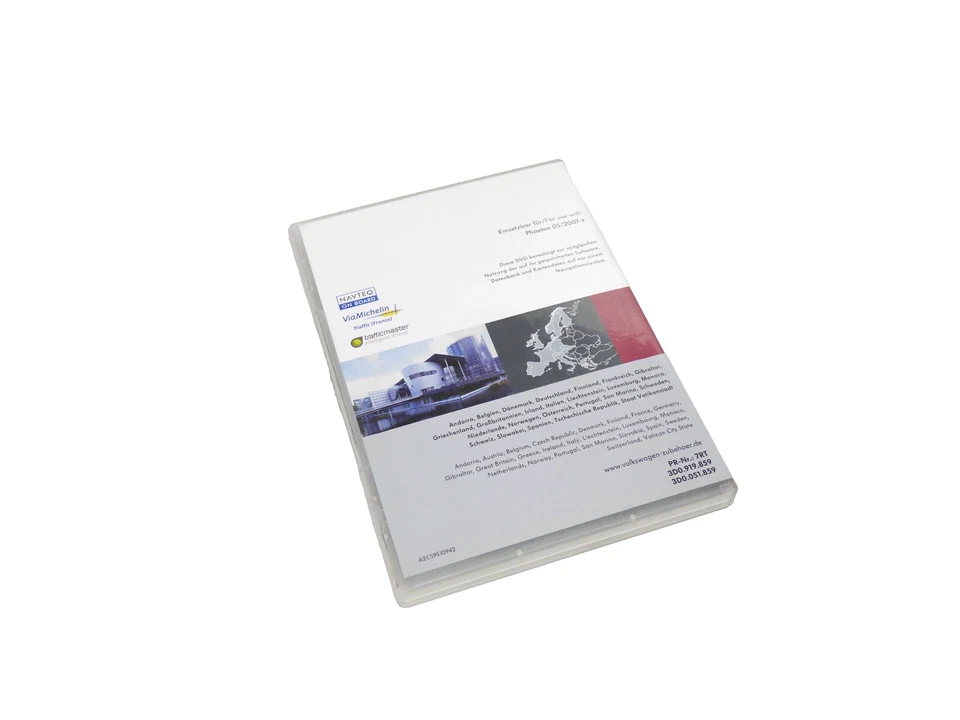 VW Phaeton 3D original Navigation Software DVD West Europa 3D0919859 3D0051859 - Bild 2 von 4