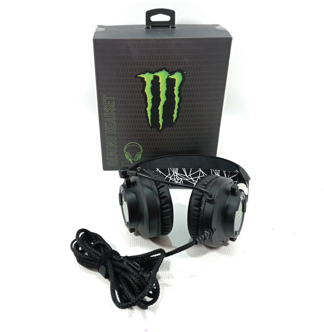 🎧 MONSTER ENERGY 🎮 GAMING HEADSET 🎧 ORIGINAL HEADPHONES 🎧 FOR