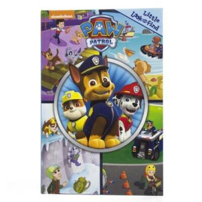 Nickelodeon Paw Patrol Little Look and Find - Hardcover - GOOD