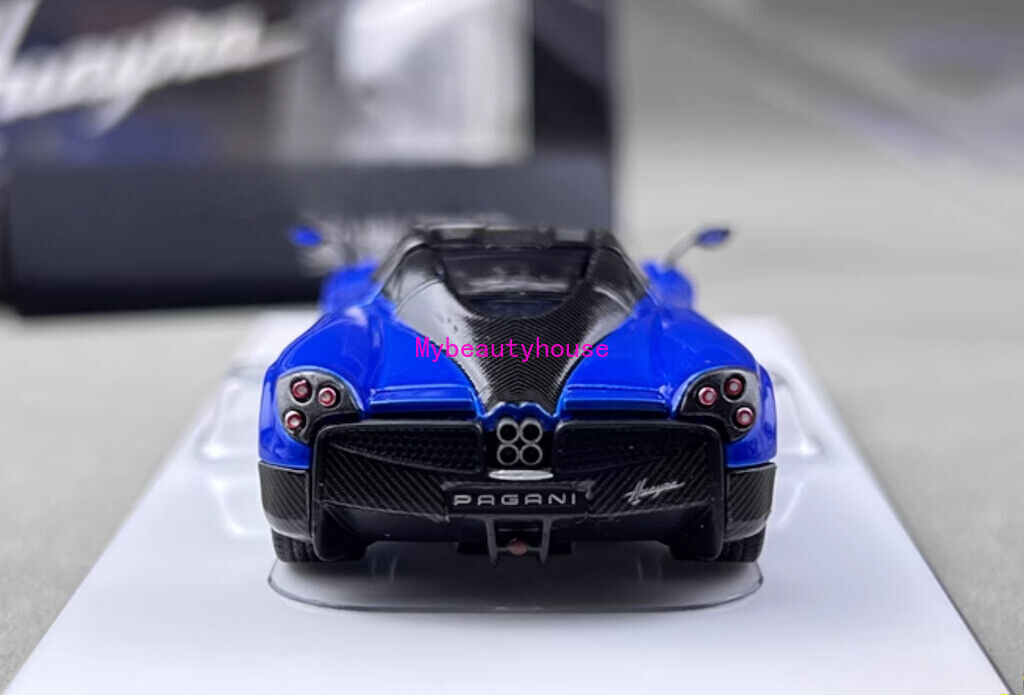 HKM 1:64 Blue Huayra Coupe 2014 Racing Sports Model Diecast Metal Car