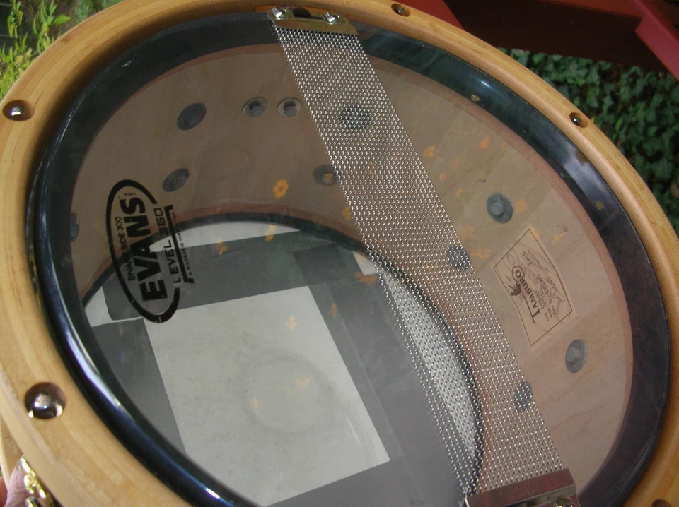 Snare Tamburo Opera 8 er Teilung holzreifen Stave Snare 12 Zoll - Bild 4 von 4