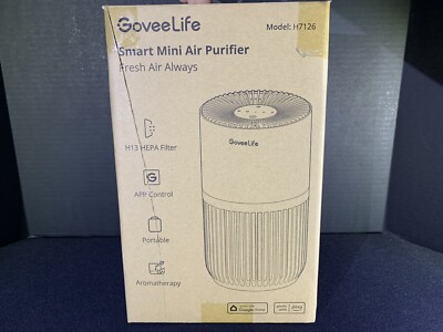 GoveeLife Smart Mini Air Purifier Model H7126 - Please Read