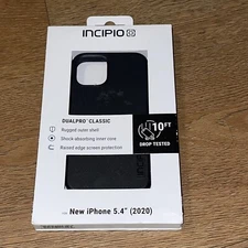 Incipio Iphone 12 Mini 5.4 Black Case 10ft Drop Tested A754