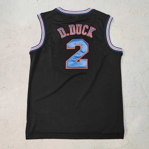 Space Jam Black Tune Squad Basketball Jersey - Picture 7 of 40