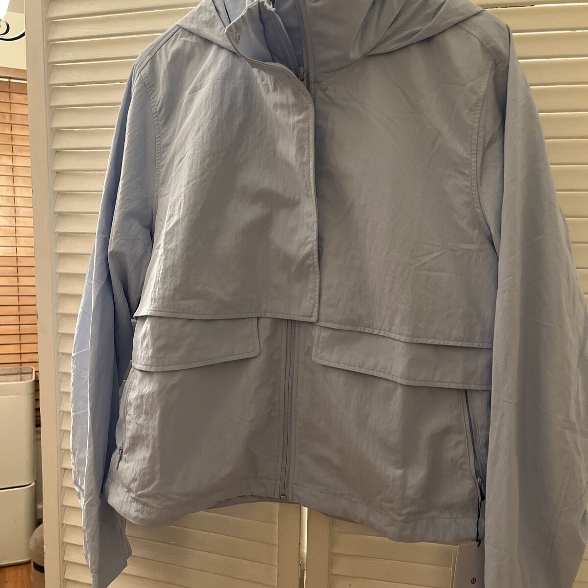 Lululemon Always Effortless Jacket Blue Size 10 New With Lululemon Always Effortless Jacket Blue Size 10 New With