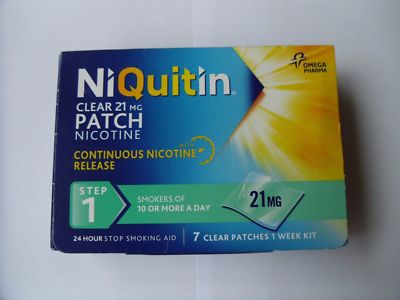 NIQUITIN 7mg / 14mg / 21mg Pflaster x 7 (Stärke wählbar)
