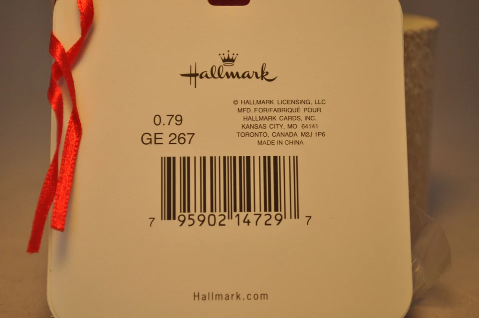 Hallmark: Set of 6 Gift Tags With Ribbon Red - 3 Packs (total 18) $14.22 value - Image 3 of 3