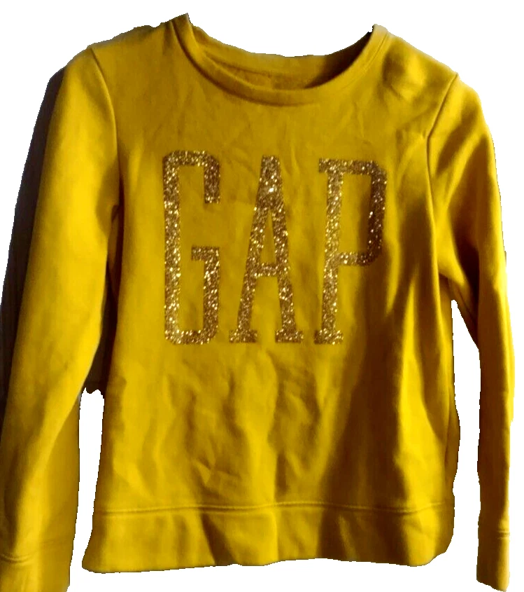 Kids top yellow sweatshirt