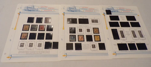 US Stamp Collection- Collection on 23 White Ace pages (J74)