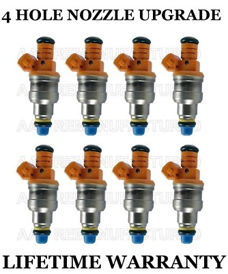 #ad #ad 4 Hole Nozzle Bosch Upgraded 8X Fuel Injectors For 89 98 Land Rover V8 4.0L 4.0 $235.00