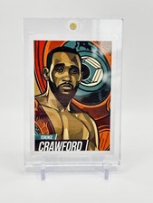 Terence Crawford Boxing Custom Art Novelty Card
