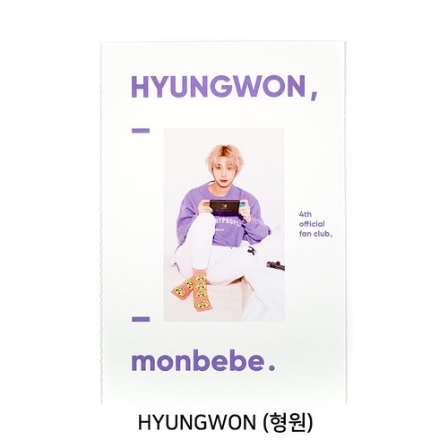 MONSTA X 4. Offizieller Fanclub MONBEBE Fotokarte Postkarte Mitglied SET KPOP K-POP - Bild 35 von 47