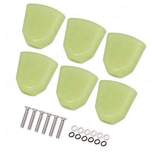 6PCS Guitar Tuning Pegs Buttons Acrylic Machine Head Knobs fr Guitar Accessories