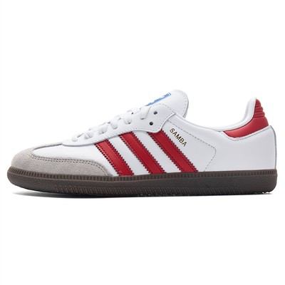 Adidas  SAMBA OG 2025 White/Gray/Red Porosity Unisex Adults IG1025