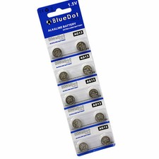 10PCS AG13 1.5V Alkaline Power Button Battery LR44,LR1154,157,357 USA Seller