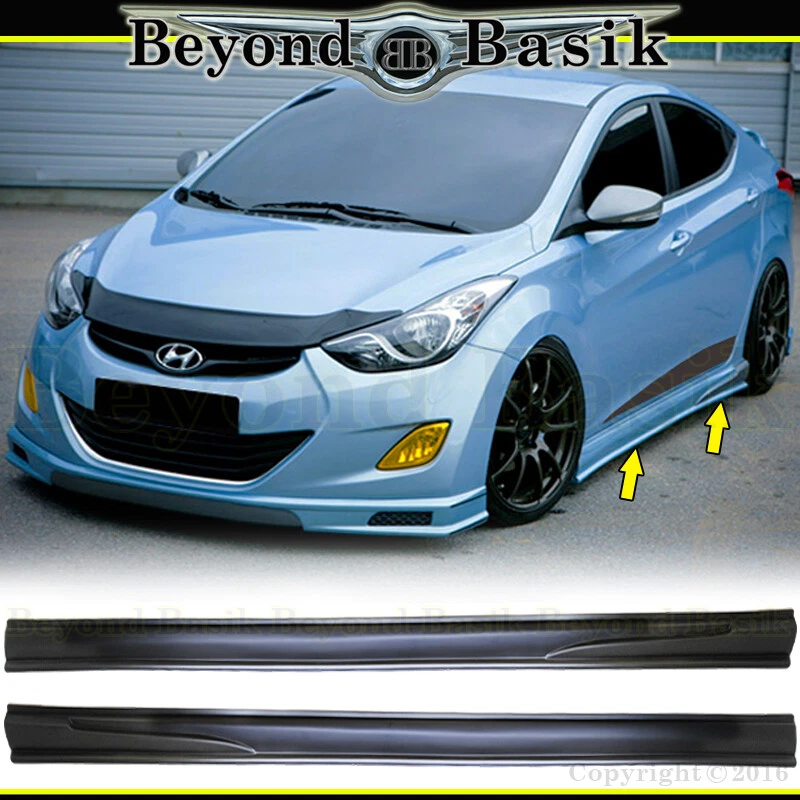For 2011-2016 HYUNDAI ELANTRA 4 Door Sedan 5pc Sequence Style Aero Lip Body Kit Foto 3 de 4