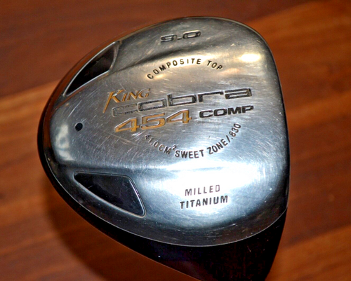 King Cobra 454 Comp Driver 9* Aldila 55-A Graphite Shaft RH Oversize Grip Golf P