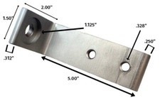 8020 EQUIVALENT ALUMINUM 15 SERIES FLOOR MOUNT BASE PLATE #2415
