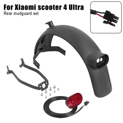 For Xiaomi MI4 Ultra E-Scooter Rear Fender Mudguard Tail Light Bracket Line Set
