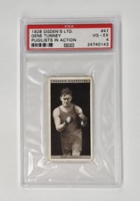 PSA GRADED 4 VG-EX 1928 Ogden's LTD. #47 Gene Tunney BOXING Heavyweight Champion