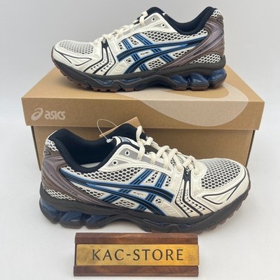 Asics Gel-Kayano 14 Cream Blue Coast 1203A740-104 Men's Size oki04