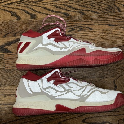 ADIDAS CRAZYLIGHT BOOST 3 B399449 White/Red (MEN'S 13)