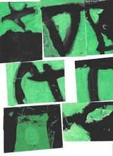 25 SLOTNICK ABSTRACTS small ones signed MS