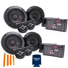 MB Quart - 2-Pairs of Premium PS1-213 5.25" Component Systems