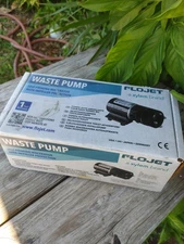 Flojet 18550000A 12V 13GPM RV Macerator Waste Pump Sewage Black Grey Tank Boat