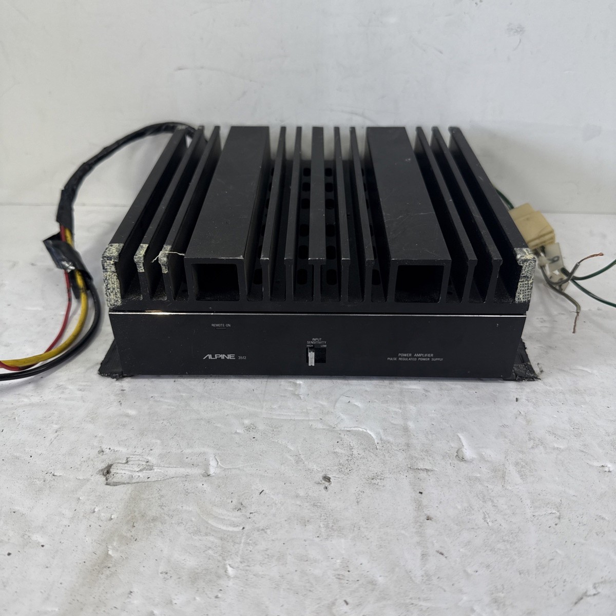 ⚠️FOR PARTS⚠️ Alpine 3512 Amplifier Old School Car Amp RARE | eBay