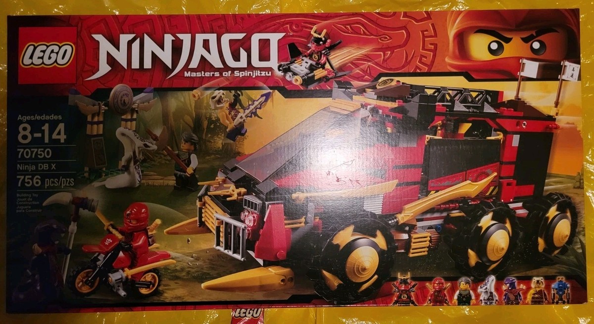 Sealed LEGO 70750 New NINJAGO: Ninja DB X Rare & Retired