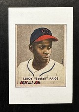 1989 Bowman Baseball MLB Reprint Inserts #8 Satchel Paige 49 🔥🔥
