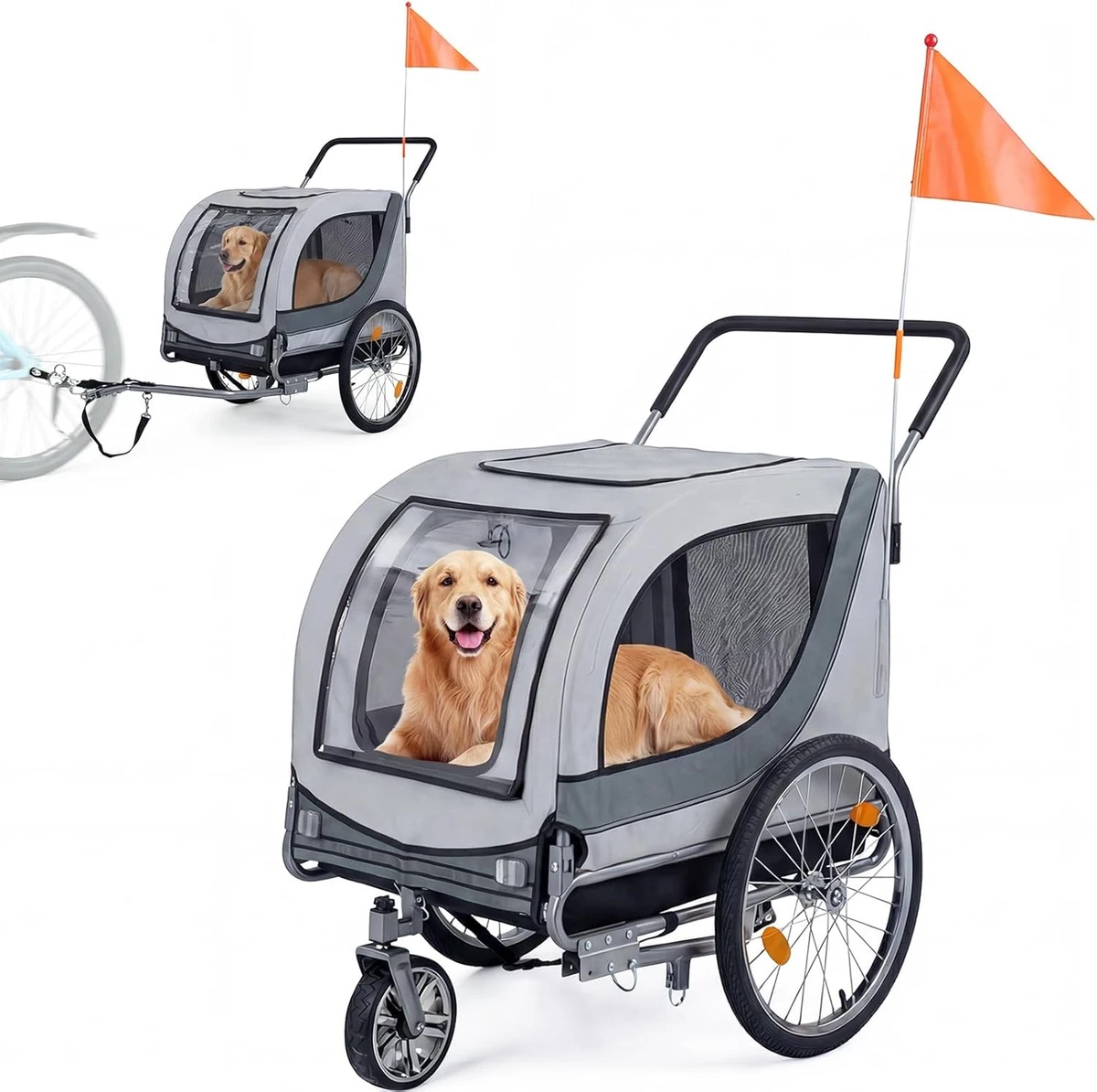 Las mejores ofertas en Transporte de perro Tamaño L y suministros